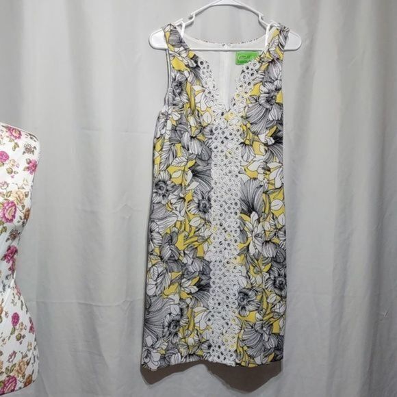 Pappagallo Sleeveless‎ Midi Dress Sz 8 - Picture 3 of 12